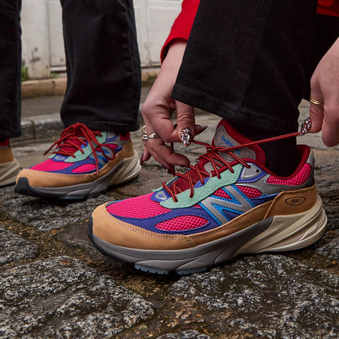 ACTION BRONSON X NEW BALANCE MADE IN USA 990V6 'AINOZAMA' - HI PINK/ROYAL BLUE