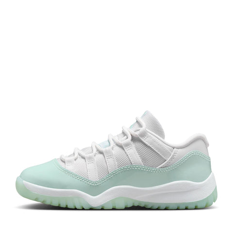 Jordan 11 Retro Low (PS) - White/Igloo
