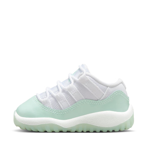 Jordan 11 Retro Low (TD) - White/Igloo