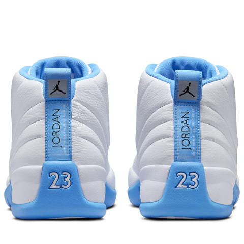 Air Jordan 12 Retro 'Melo' - White/University Blue
