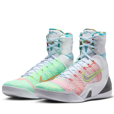 Nike Kobe IX Elite High Protro 'What The' - White/Reflective Silver