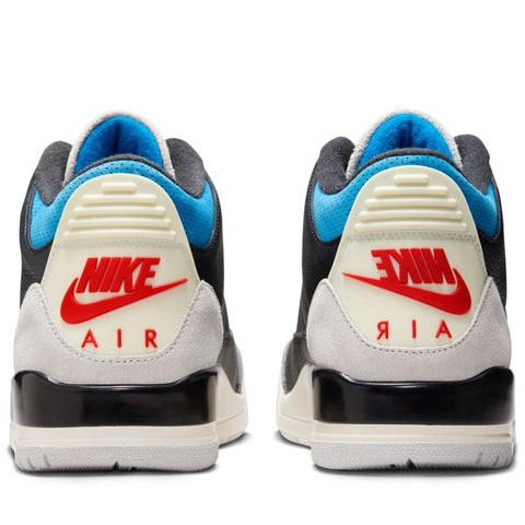 Air Jordan 3 Retro OG 'Rare Air' - Black/Chile Red
