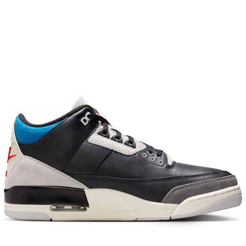 Air Jordan 3 Retro OG 'Rare Air' - Black/Chile Red
