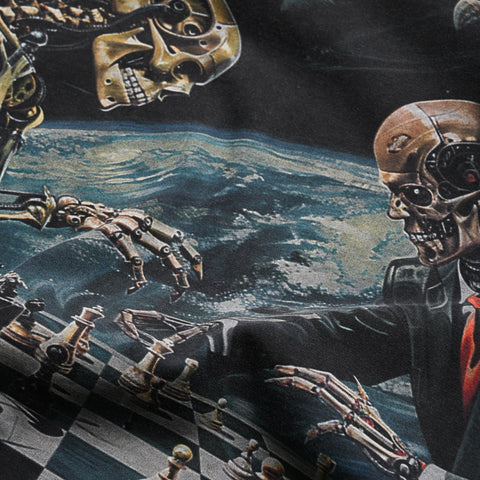 Godspeed New York Checkmate Tee - Black Wash