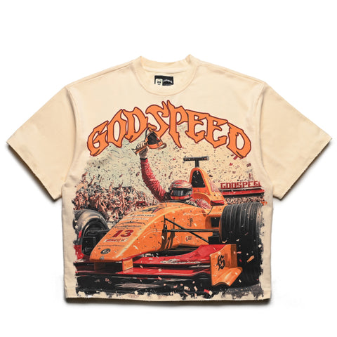 Godspeed New York F1 Finishline Tee - Bone