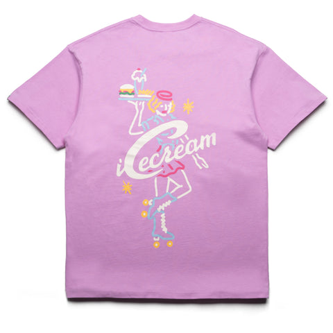 Ice Cream Waitress Tee - Orchid