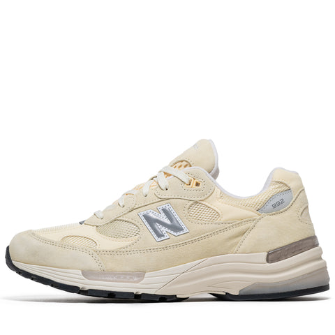New Balance Made In USA 992 - Calcium/Raw Almond