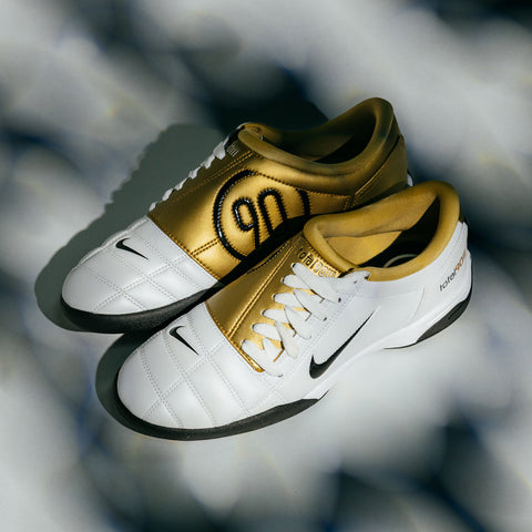 NIKE T90 SP - WHITE/METALLIC GOLD