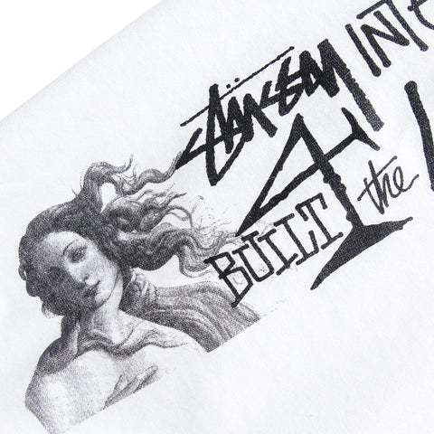 Stussy Long Haul L/S Tee - White