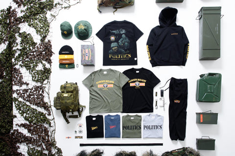Sneaker Politics 'Always Ready' Apparel Collection