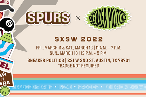 Spurs x Politics x SXSW Austin Pop-Up